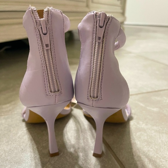 Express light purple/violet strappy heels - Picture 4 of 5